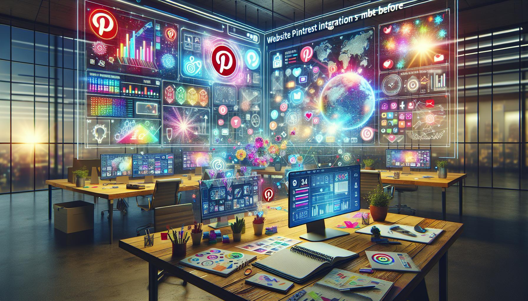 Website Pinterest Integration: Drive Traffic Like Never Before 1 Website Pinterest Integration: Drive Traffic Like Never Before (AI Generated Image)